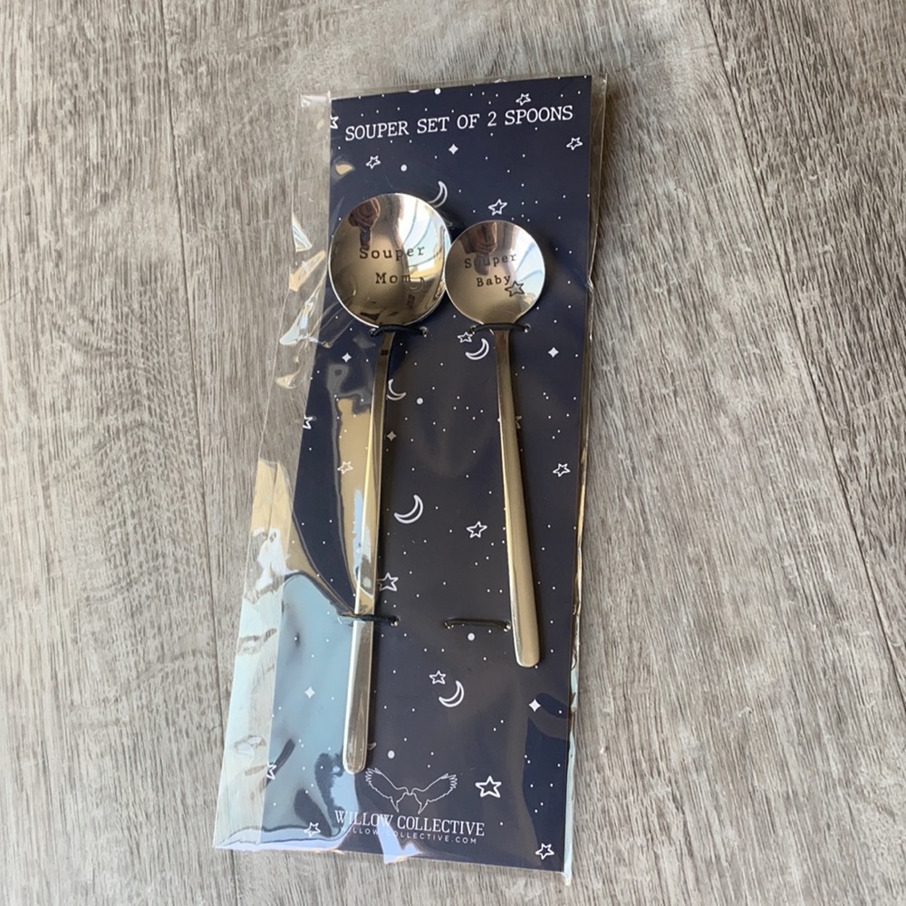 Mommy and Me Baby Soup Spoons